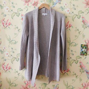 🐻 Academia Tan Cardigan